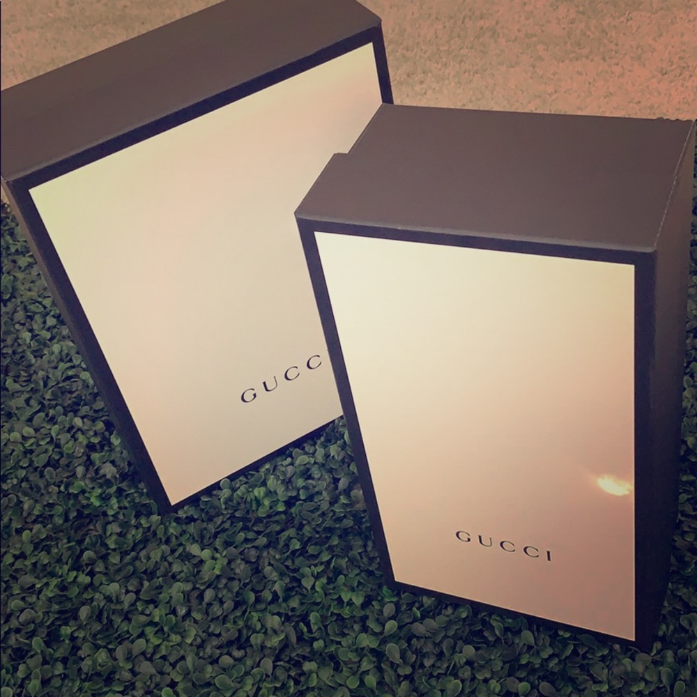 Authentic Gucci shoe box